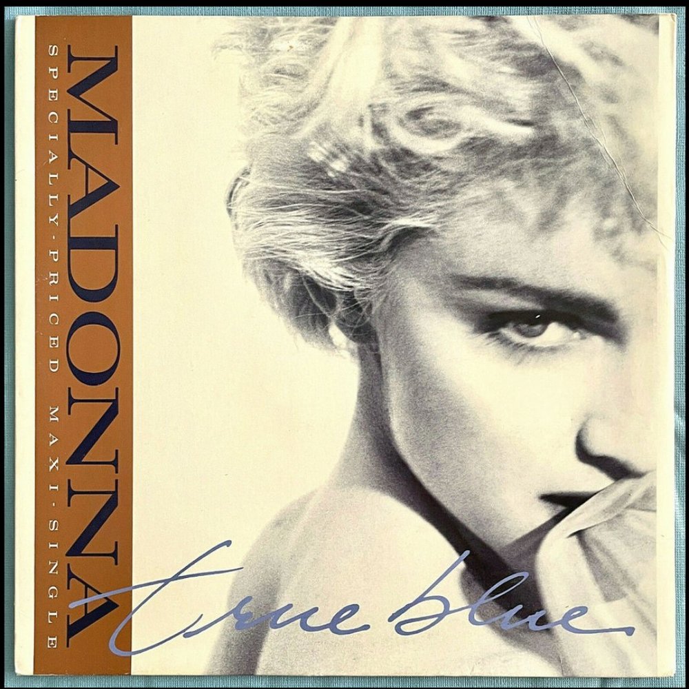 MADONNA  TRUE BLUE Remixes  12" Record  1986 USA 1st Edition 36Yrs! RARE VINTAGE